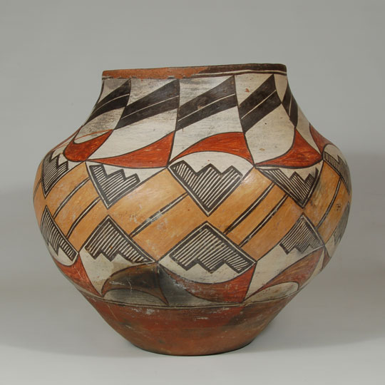 Historic Zia Pueblo Pottery - C3595J